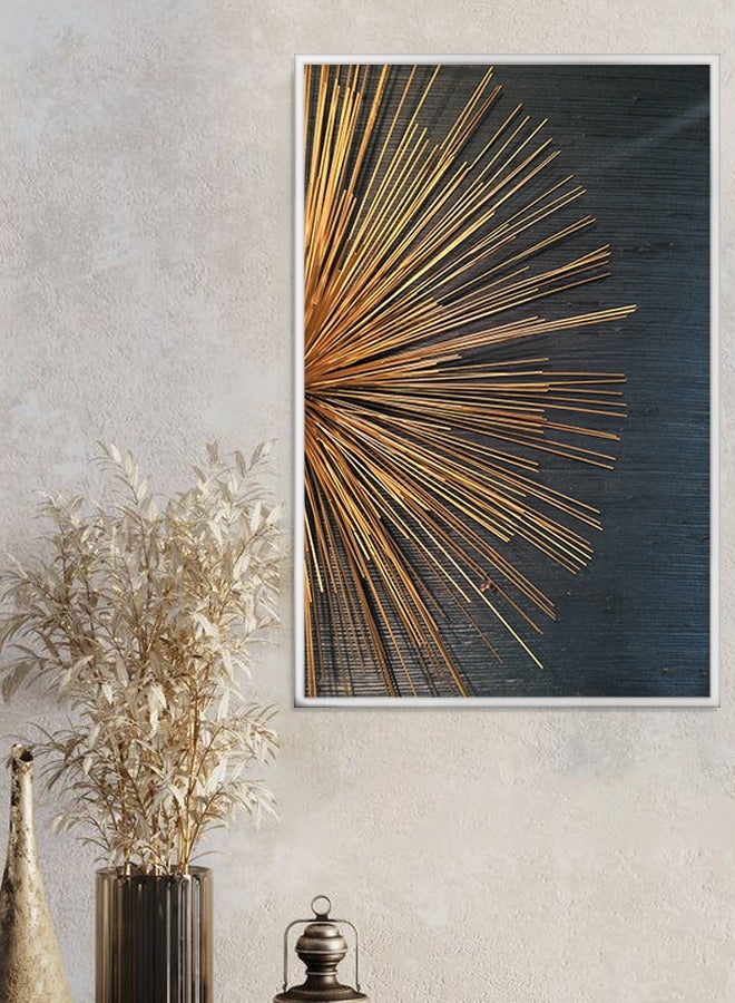 4gdran Canvas Wall Art For Wall Decoration, Abstract Design,with a Hollow Frame,Size (120x80),One Piece - Image 3