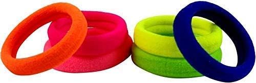 Drishti® Hair Rubber For Girls-Womens Set of 2 Pack of 60 Pcs (Multi-coloured - Image 3