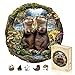 Jigfoxy Wooden Puzzles for Adults Otter Couple Wood Puzzle for Adults Unique AnimalShaped Wooden Jigsaw Puzzle Valentines Day Gifts for Family and Friends S81 84in102pcs - Image 2