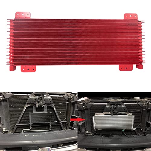 PANDOUTO 40k Transmission Oil Cooler Kit，Low Pressure Drop Transmission Oil Cooler suitable for Heavy Duty 40,000 GVW Max，including Mounting Hardware,Towing Applications, Easy to Install,LPD47391, 47391 - Image 5