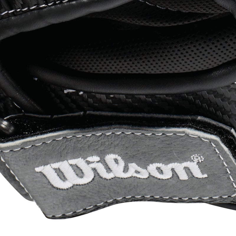 Wilson 2021 A360 SP13 13" Slowpitch Softball Glove - Right Hand Throw, Black/Grey - Image 5