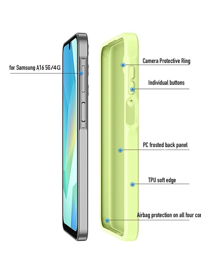 DUX DUCIS Samsung Galaxy A16 5G/4G Phone Case Cover,Soft Slim Clear Frosted Back Case Plain Simple Cover,Protective Phone Cover,Non-Slip Shockproof Cover for Samsung Galaxy A16 6.7” 2024 - Image 2