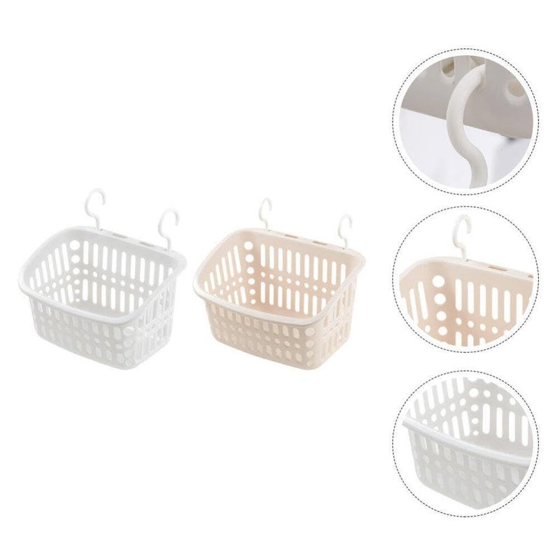 Zerodeko Shower Basket Bathroom Shelf Draining Storage Organizer Black - Image 3