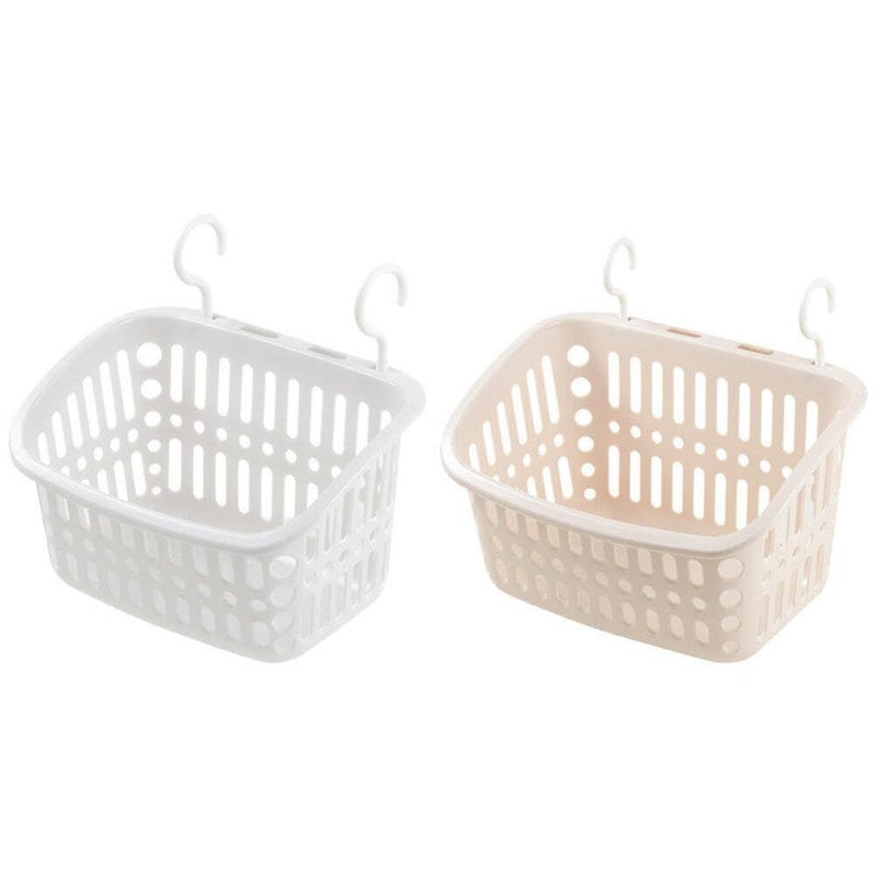 Zerodeko Shower Basket Bathroom Shelf Draining Storage Organizer Black - Image 2