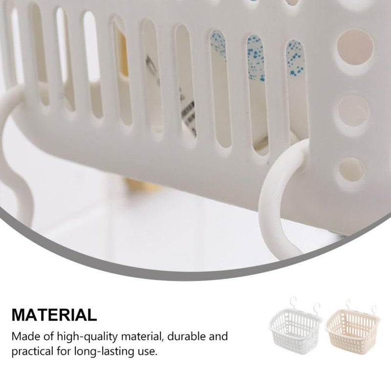 Zerodeko Shower Basket Bathroom Shelf Draining Storage Organizer Black - Image 5
