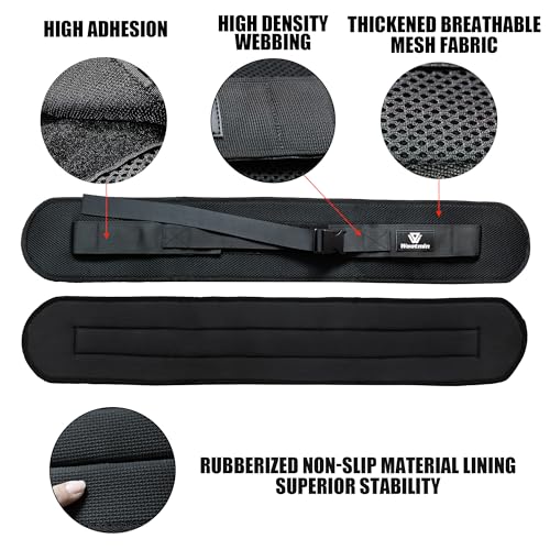 WOOTMIN Upgraded Hip Thrust Belt,Thickened Slip-Resistant Padding, Glute Bridge Weight Belt for Home and Gym,Comfortable Glute Workout Equipment for Women, Hip Thrust Band, Strengthen Glutes & Hamstrings, Heavy Duty, Comfortable Slip Resistant - Image 4