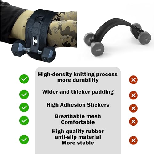 WOOTMIN Upgraded Hip Thrust Belt,Thickened Slip-Resistant Padding, Glute Bridge Weight Belt for Home and Gym,Comfortable Glute Workout Equipment for Women, Hip Thrust Band, Strengthen Glutes & Hamstrings, Heavy Duty, Comfortable Slip Resistant - Image 5