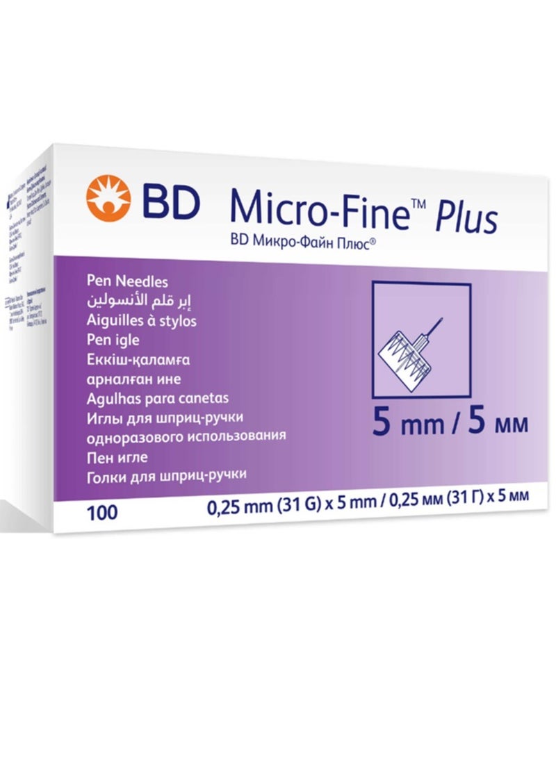 Bd Microfine Needle For Insulin Pen 31G x 5Mm 100'S - Image 4