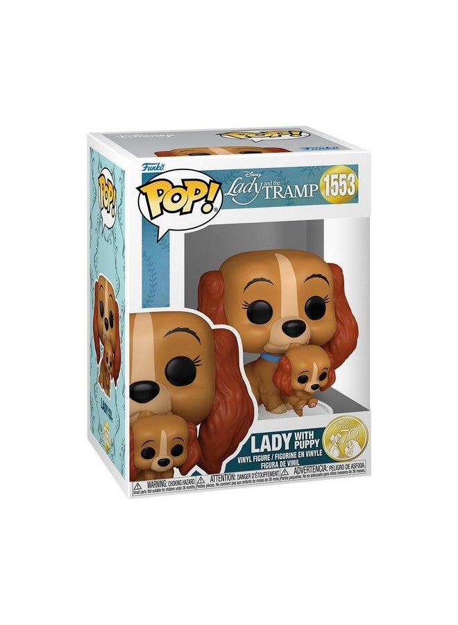 Funko Pop! Disney: Lady and The Tramp - Lady with Puppy - Image 1