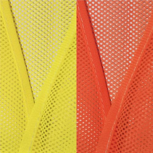 PeerBasics Safety Vests 5 Pack - Orange Reflective High Visibility, Men Women - Image 5