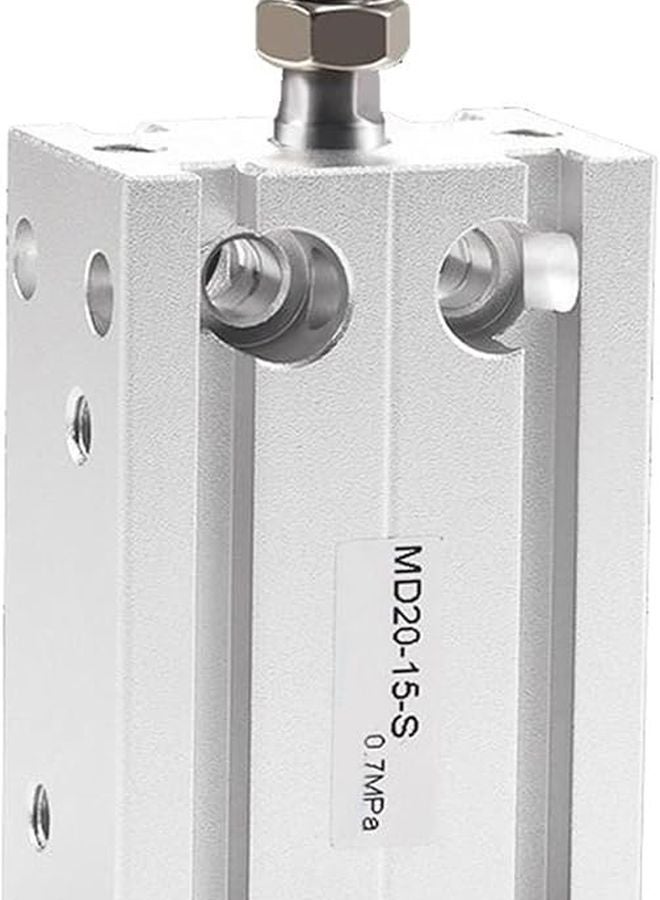 MD20 Bore 20mm Stroke 50mm Magnetic Free Mount Pneumatic Air Cylinder - Image 1