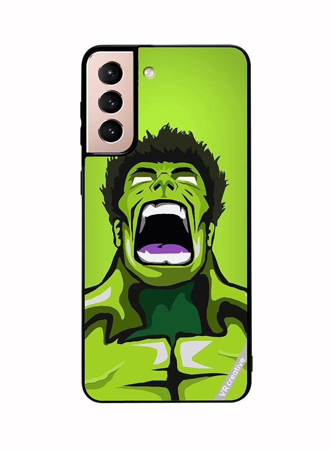 VR CREATIVE Protective Case Cover For Samsung Galaxy S21 5G Hulk Design Multicolour - Image 1