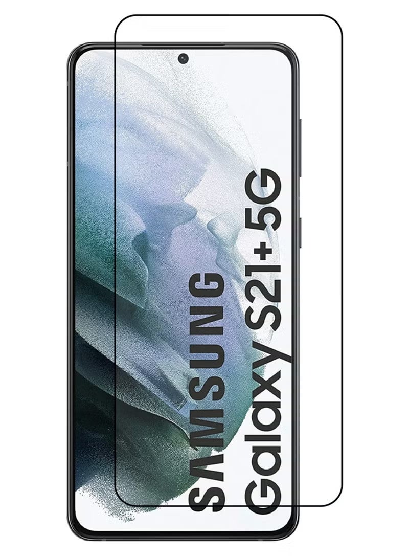 YoYoTech Samsung Galaxy S21 Plus 6.7' 2021 - Fingerprint Unlock Tempered Glass Screen Protector - Edge to Edge High Transparency,Easy to Install,Anti-scratch and Bubble-free Screen Protector [100% Fingerprint Unlock - Image 1