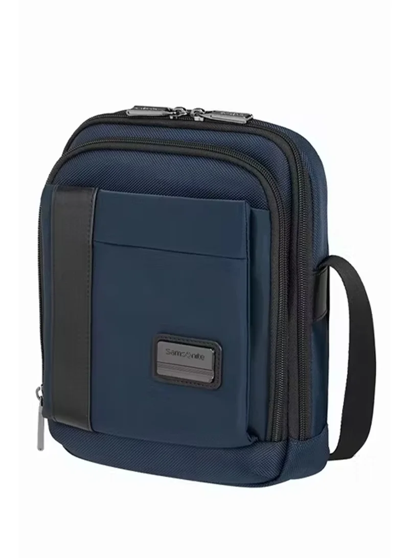 Samsonite Open Road 2.0 - 9.7" Tablet Crossover, Cool Blue|Lightweight|Reverse Zipper|Adjustable Strap|Water Resistant Material|Front Pocket - 2 Years International Warranty