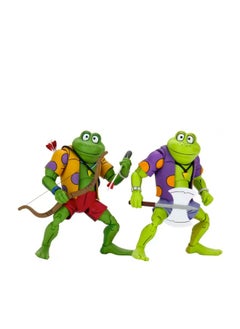 NECA Teenage Mutant Ninja Turtles (Cartoon) - Rasputin And Genghis 2-Pack Action Figures By Neca 