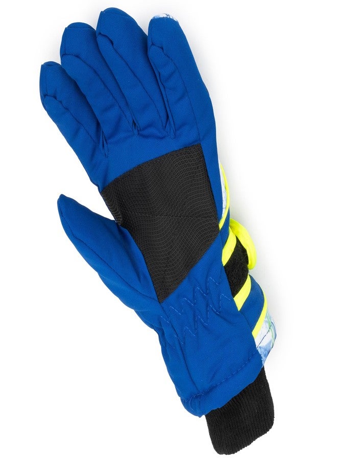 OVOY Kids Winter Waterproof Thick-Warm Ski-Gloves Outdoor Soft Snowboarding Gloves for 4-7 Years Old - Image 4