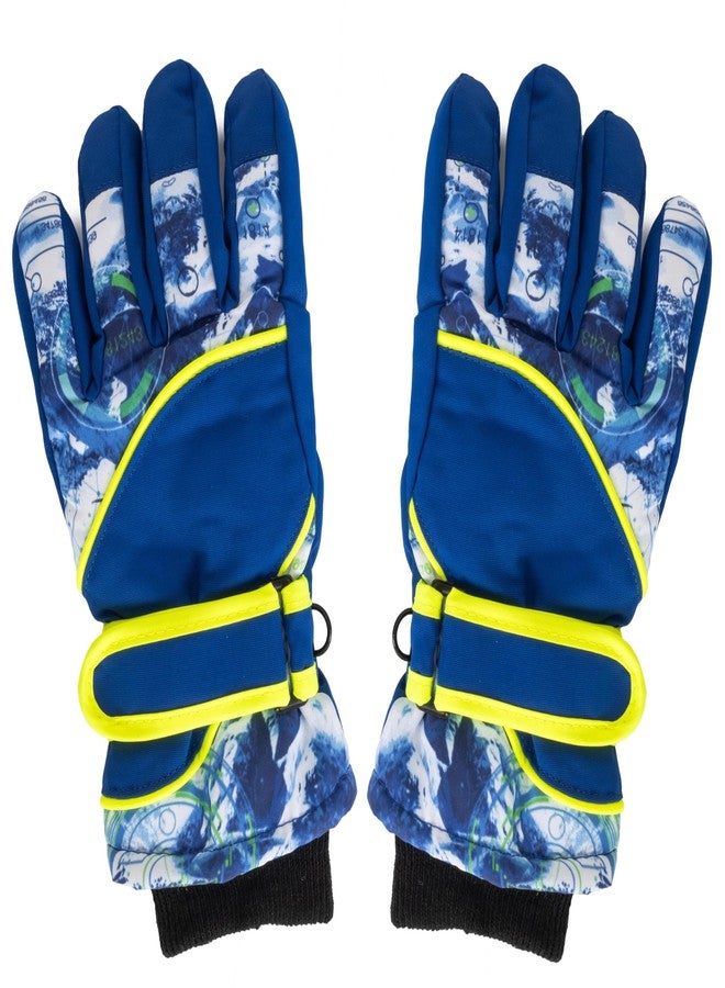 OVOY Kids Winter Waterproof Thick-Warm Ski-Gloves Outdoor Soft Snowboarding Gloves for 4-7 Years Old - Image 1