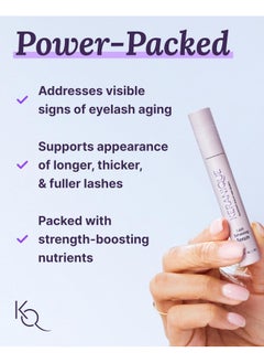 Keranique Lash Serum - Eyelash Growth Serum For Women With Thin & Brittle Eye Lashes - Intense Eyelash Serum For Growing Long Natural Eyelashes - Volumizing & Enhancing Anti-Aging Grow Boost Serum  - Image 3