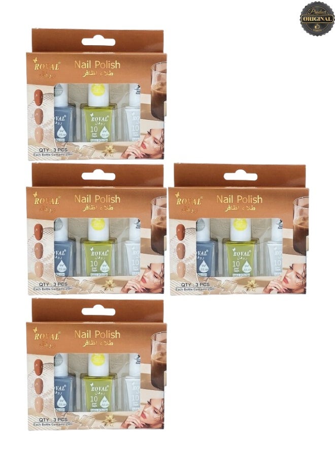 ROVAL 12 Pieces Nail Polish 25ML  - Image 1