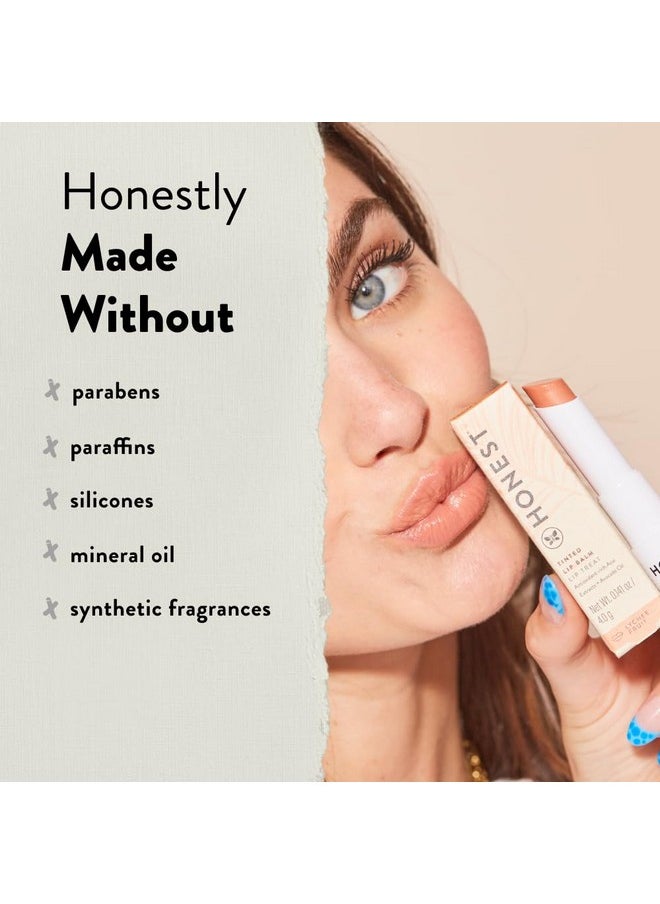 Honest Beauty Honest Beauty Moisturizing Vegan Tinted Lip Balm | Antioxidant-rich Acai Extracts + Avocado Oil | Paraben Free + Cruelty Free | Blood Orange  - Image 5