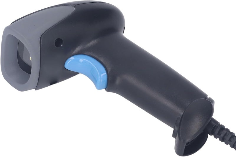 ماسح الباركود USB، تصميم مريح متعدد الأغراض، وظيفة الذاكرة، قارئ الباركود أحادي وثنائي الأبعاد، وضع المسح التلقائي لمكتبة الكتب - Image 3