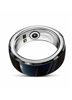 Health Fitness Tracker Smart Ring for Heart Rate Monitor Sleep Monitor Checks Body Temperature Blood Oxygen Ring with APP/Bluetooth Waterproof