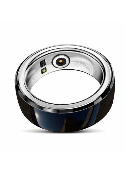 Health Fitness Tracker Smart Ring for Heart Rate Monitor Sleep Monitor Checks Body Temperature Blood Oxygen Ring with APP/Bluetooth Waterproof