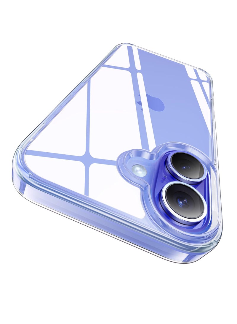 Aookay Visual Invisibility for iPhone 16 Plus Case, [ Never Yellowing ] Top Clear Phone Case [ Naked iPhone Experience ] Full Coverage Camera, Ultra Slim Thin Sturdy PC Cover (iPhone 16 Plus) - Image 1