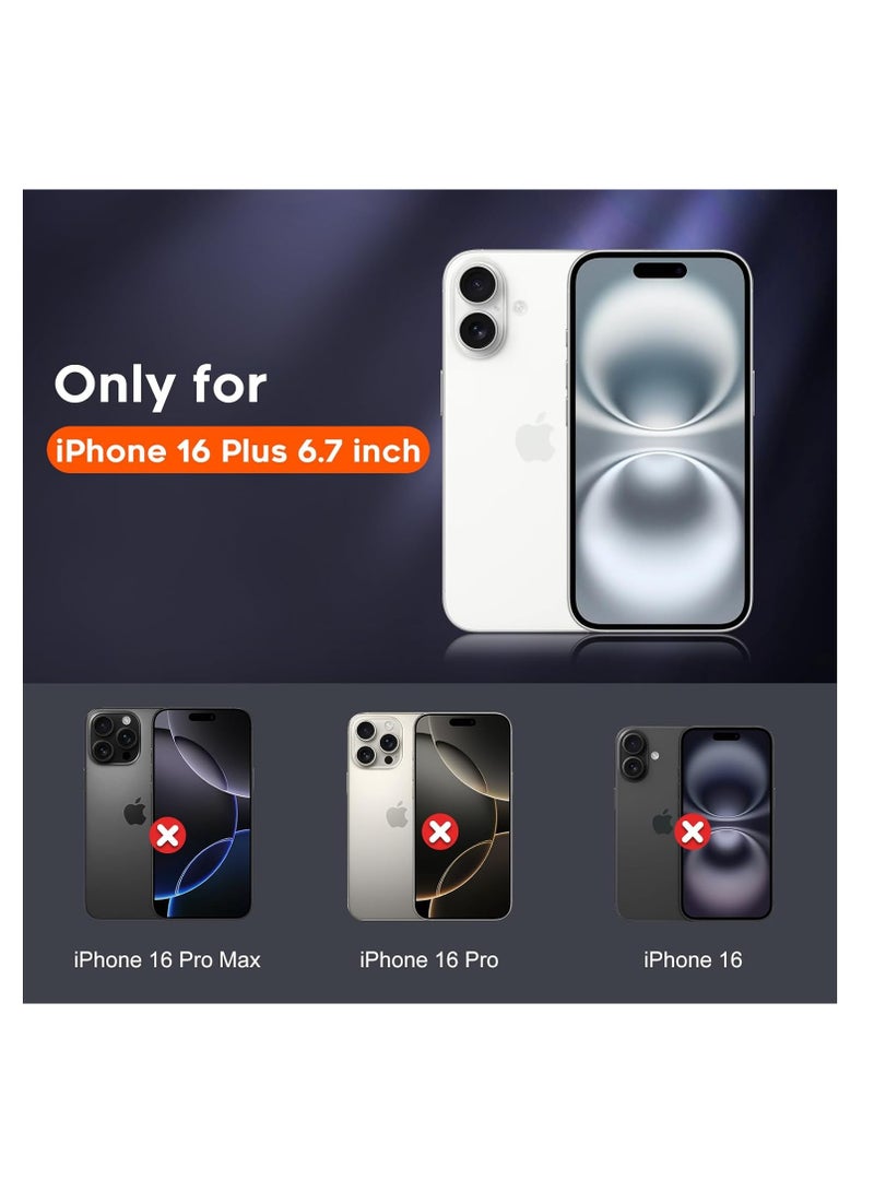 Aookay Visual Invisibility for iPhone 16 Plus Case, [ Never Yellowing ] Top Clear Phone Case [ Naked iPhone Experience ] Full Coverage Camera, Ultra Slim Thin Sturdy PC Cover (iPhone 16 Plus) - Image 2