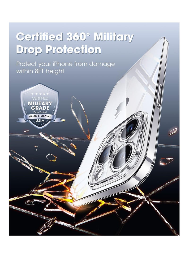 Aookay Visual Invisibility for iPhone 16 Plus Case, [ Never Yellowing ] Top Clear Phone Case [ Naked iPhone Experience ] Full Coverage Camera, Ultra Slim Thin Sturdy PC Cover (iPhone 16 Plus) - Image 4