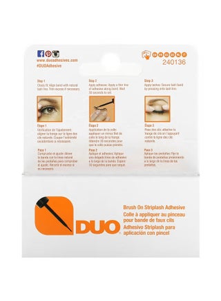 DUO Brush-on Strip Lash Adhesive Dark Tone (5g) - view 4