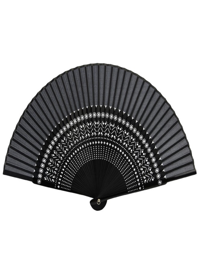 Silks Bone Fan Chinese Hundred Folding Fan Bamboo Bone Hand Fan  Chinese Hand Fan - Image 1