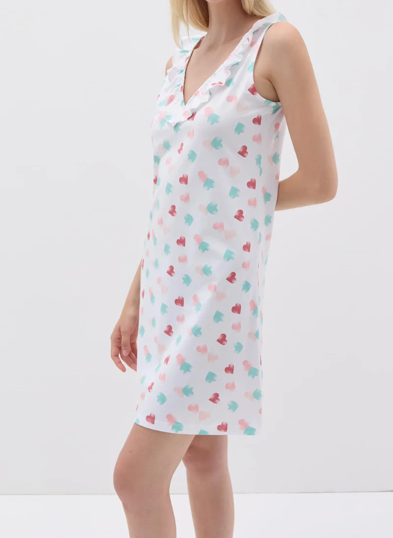 Ovs Nightdress with hearts print