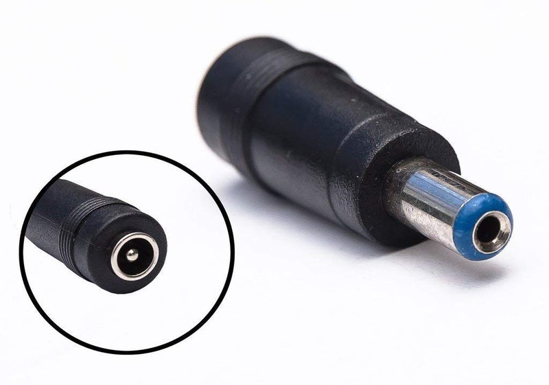 OMNIHIL Adapter Plug Converter 5.5 millimeters x 2.1 millimeters Female Plug to 5.5 millimeters x 2.5 millimeters Male Plug - Image 4