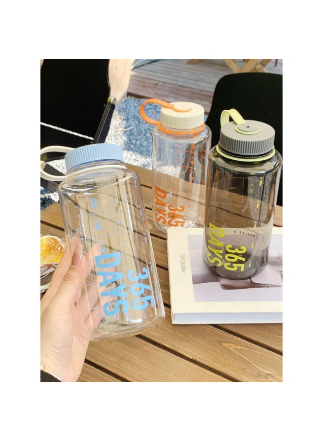 500 1000ml Can Be Customized Explosions Student Water Cup High Quality High Color Value Plastic Cup Sports Kettle Portable Direct Drink Portable Cup