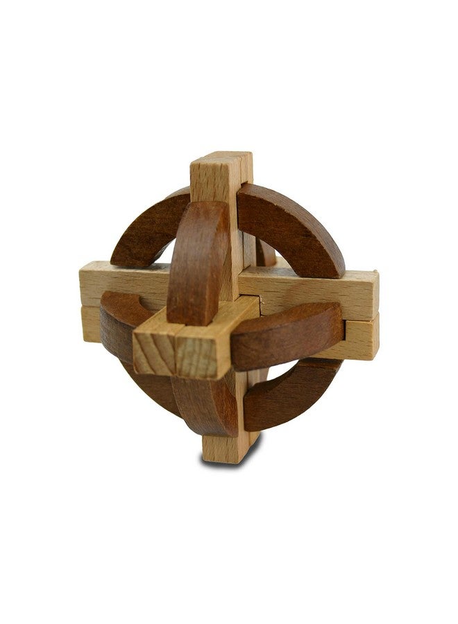 Project Genius Compass And Star Combo True Genius Disentanglement Puzzles Brain Teasers Adult Puzzle Wooden (Tg018) - Image 3