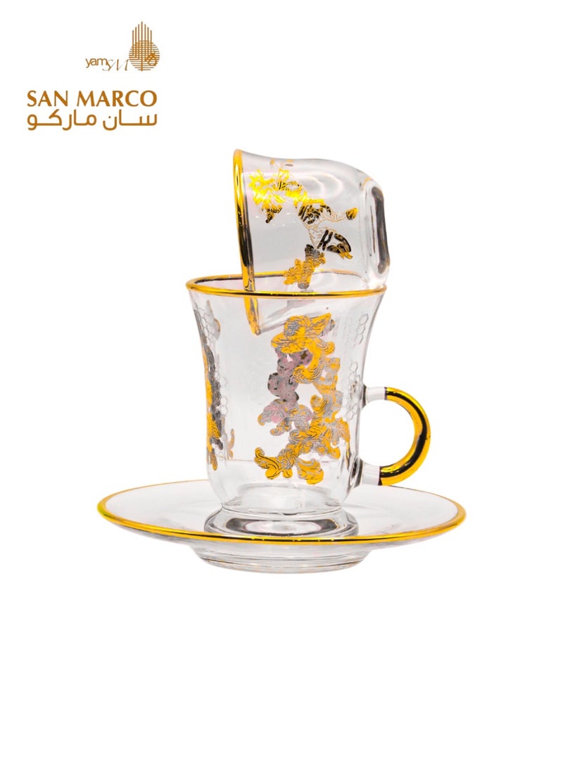 سان ماركو طقم تقديم الشاي والقهوة بتصميم فاخر - Image 1