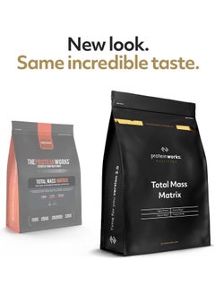 THE PROTEIN WORKS Total Mass Matrix Mass Gainer High Calorie Powder Mass Building Shake 16 Servings Chocolate Silk 2Kg  - Image 4