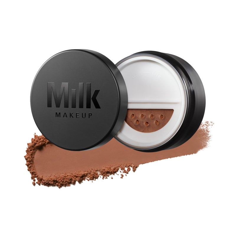Milk Makeup Pore Eclipse Matte Translucent Setting Powder â€“ Controls Shine, Blurs Pores + Sets Makeup Up to 16 Hours â€“ Weightless, Talc-Free Formula with a Matte Finish â€“ Translucent Very Deep 0.27oz - Image 1