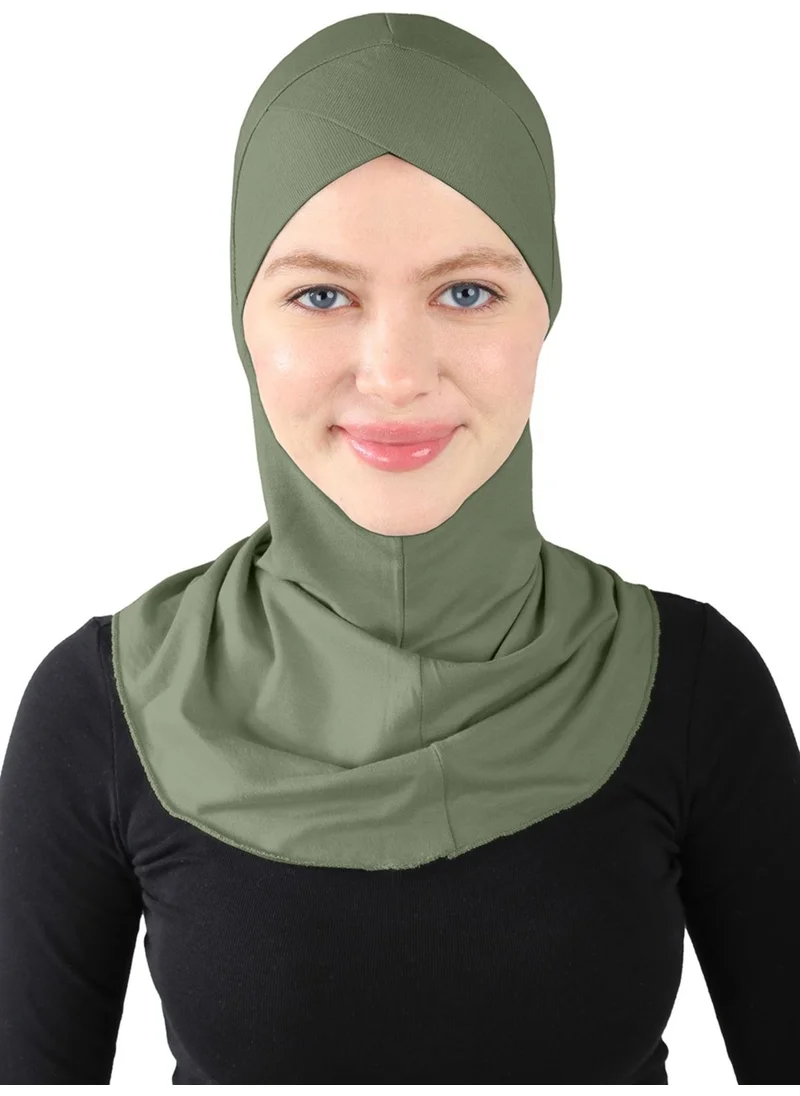 إيكاردين Cross Hijab - St 232 Khaki