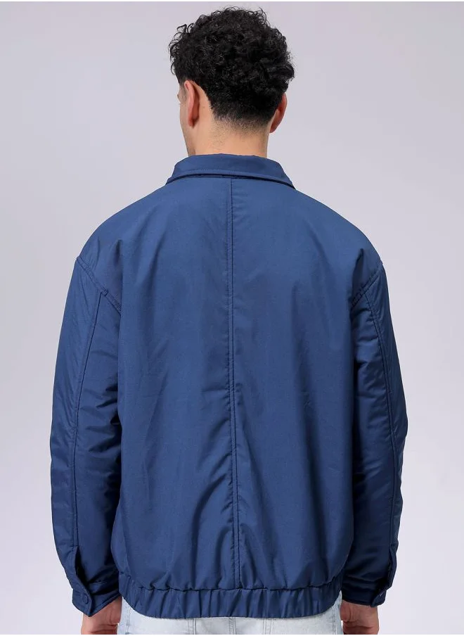 شركة المرآب الهندية Men Slim Fit Solid Puffer Jackets