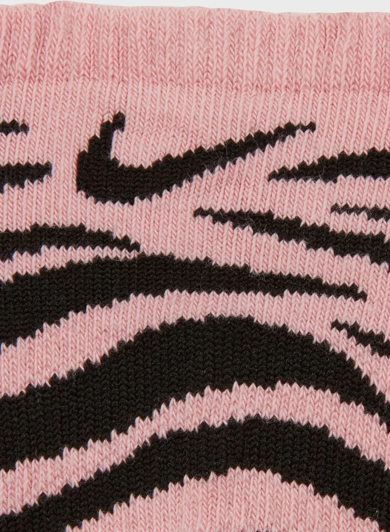 Nike Youth 6 Pack Everyday Graphic No Show Socks