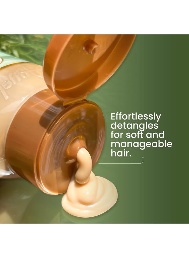 ANYELUZ Hair Conditioner with Rosemary and Hyaluronic Acid – Strengthens, Shines, and Smooths, Ideal for All Hair Types, Enhances Manageability.  - Image 3