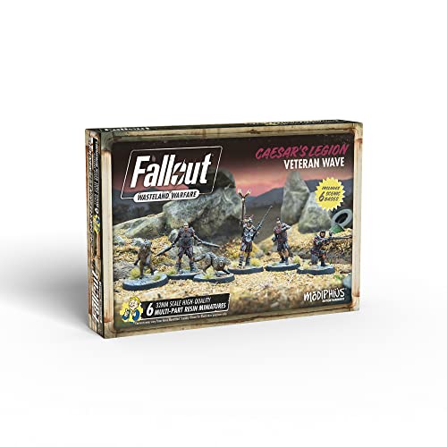 Modiphius Fallout Wasteland Warfare Caesars Legion Veteran WaveMulticolor - Image 5