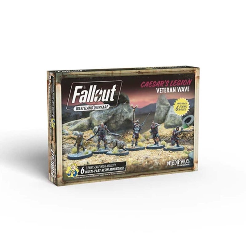 Modiphius Fallout Wasteland Warfare Caesars Legion Veteran WaveMulticolor - Image 3