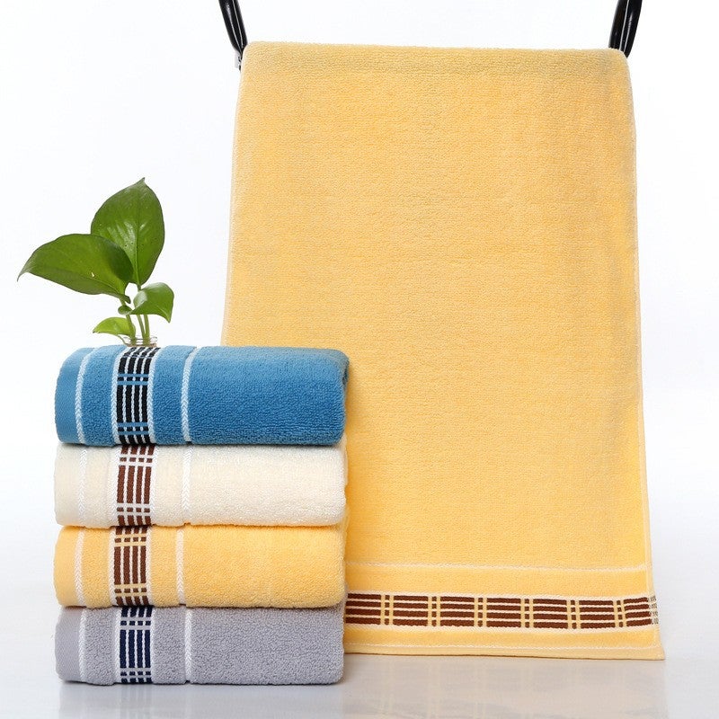 Factory Cotton Towel Absorbent Thick Soft Face Towel Cotton Wedding Gift Embroidered Logo - Image 4