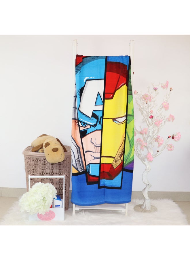 MARVEL Avengers Design Beach Bath Towel Multicolour - Image 4