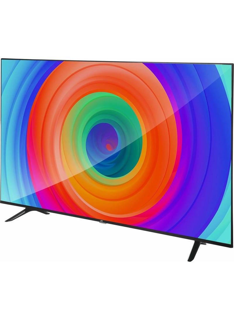 Jac 50 Inch Frameless 4K UHD Smart LED TV, Black - 50JC7132F - Image 2