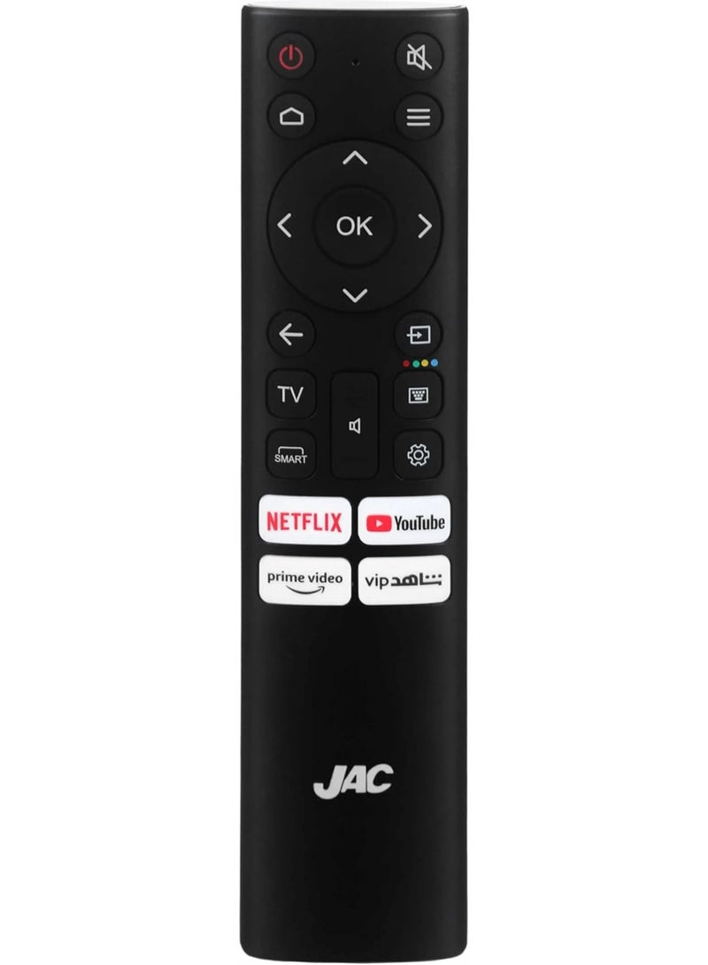 Jac 50 Inch Frameless 4K UHD Smart LED TV, Black - 50JC7132F - Image 5