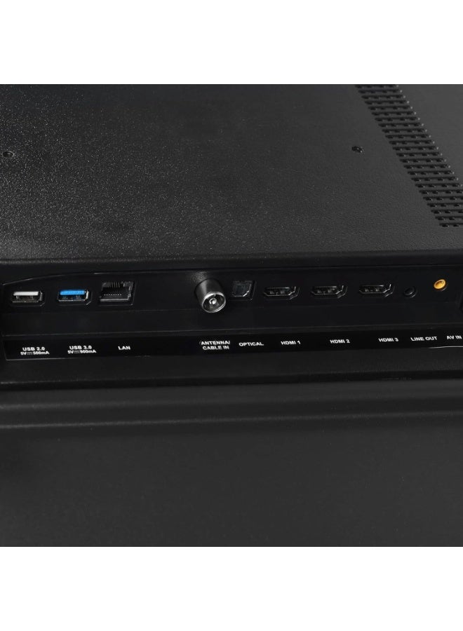 Jac 50 Inch Frameless 4K UHD Smart LED TV, Black - 50JC7132F - Image 4